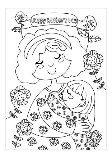 Fun coloring page