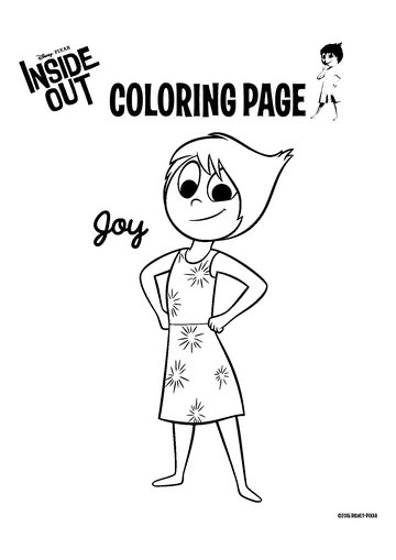 Simple Vice versa coloring page