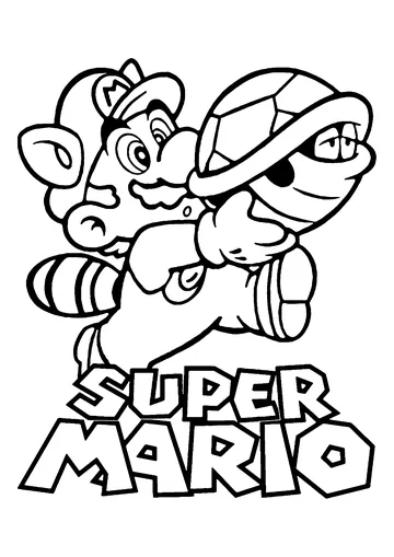 Simple coloring page