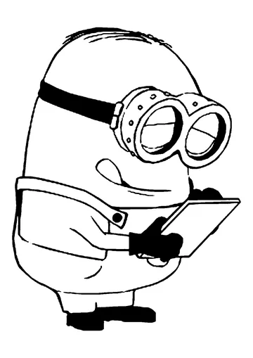 Easy coloring page