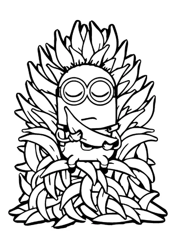 Super simple coloring page