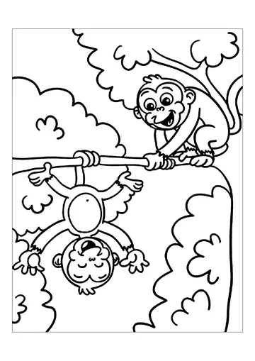 Simple coloring page