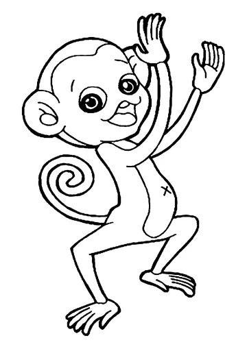 Super simple coloring page