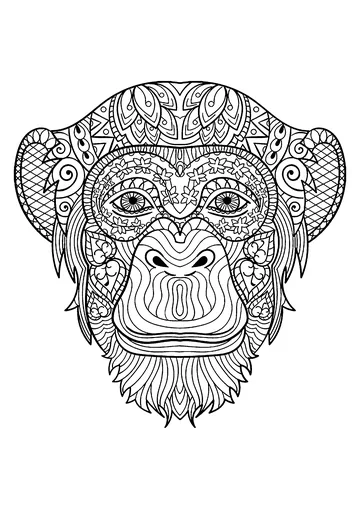 Simple coloring page