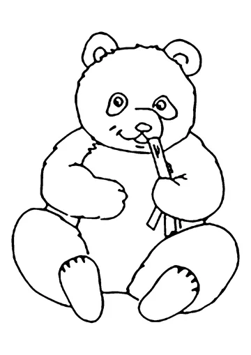 Simple coloring page