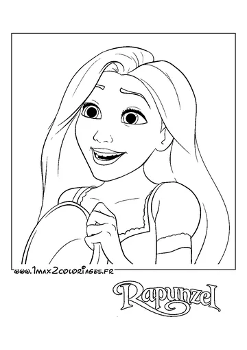 Simple free coloring page