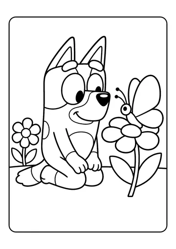 Butterfly Watch coloring page