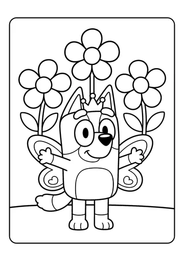 Fairy Wings coloring page