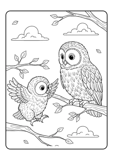 First Flight Practice coloring page