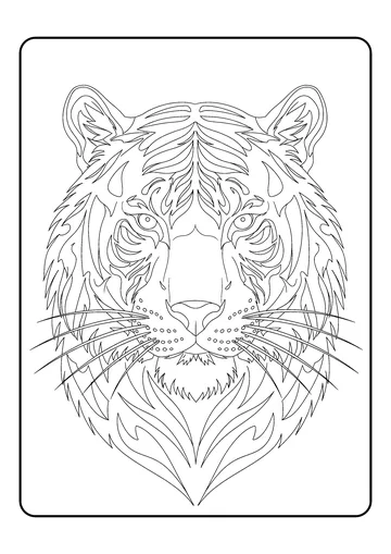 Flame Streaks coloring page