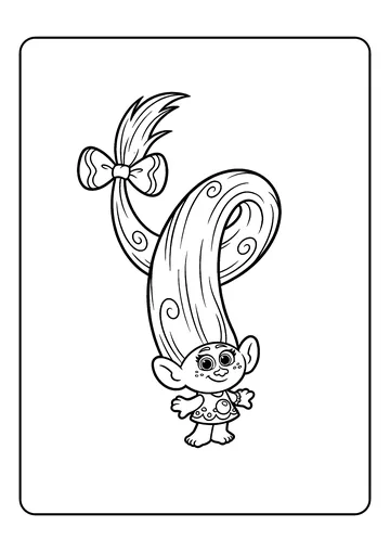 Smidge’s Giant Hair Bow coloring page