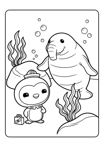 Peso and the Elephish coloring page
