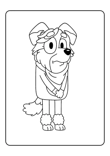 Calypso the Classroom Teacher coloring page