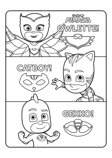 Hero Name Poster coloring page